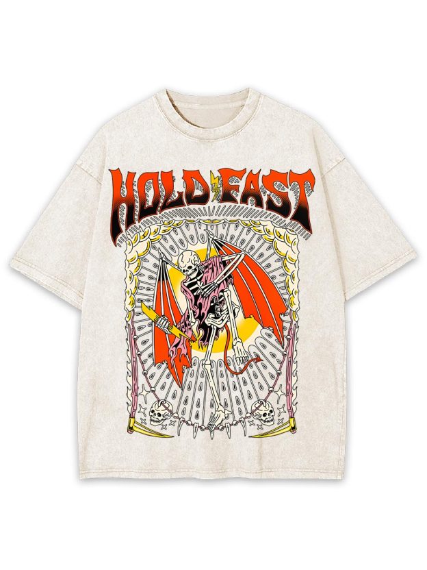 Hold Fast Washed Tshirt