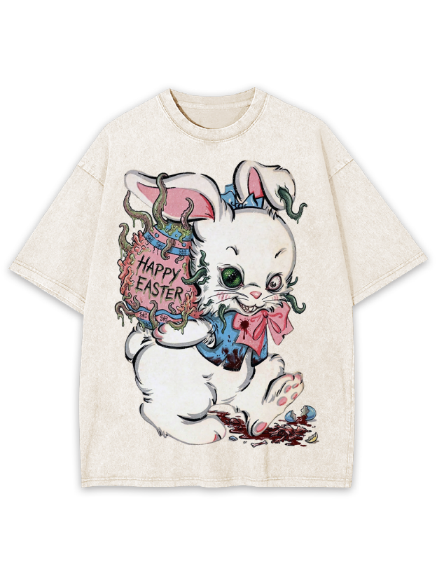 Happy Easter Washed Tshirt