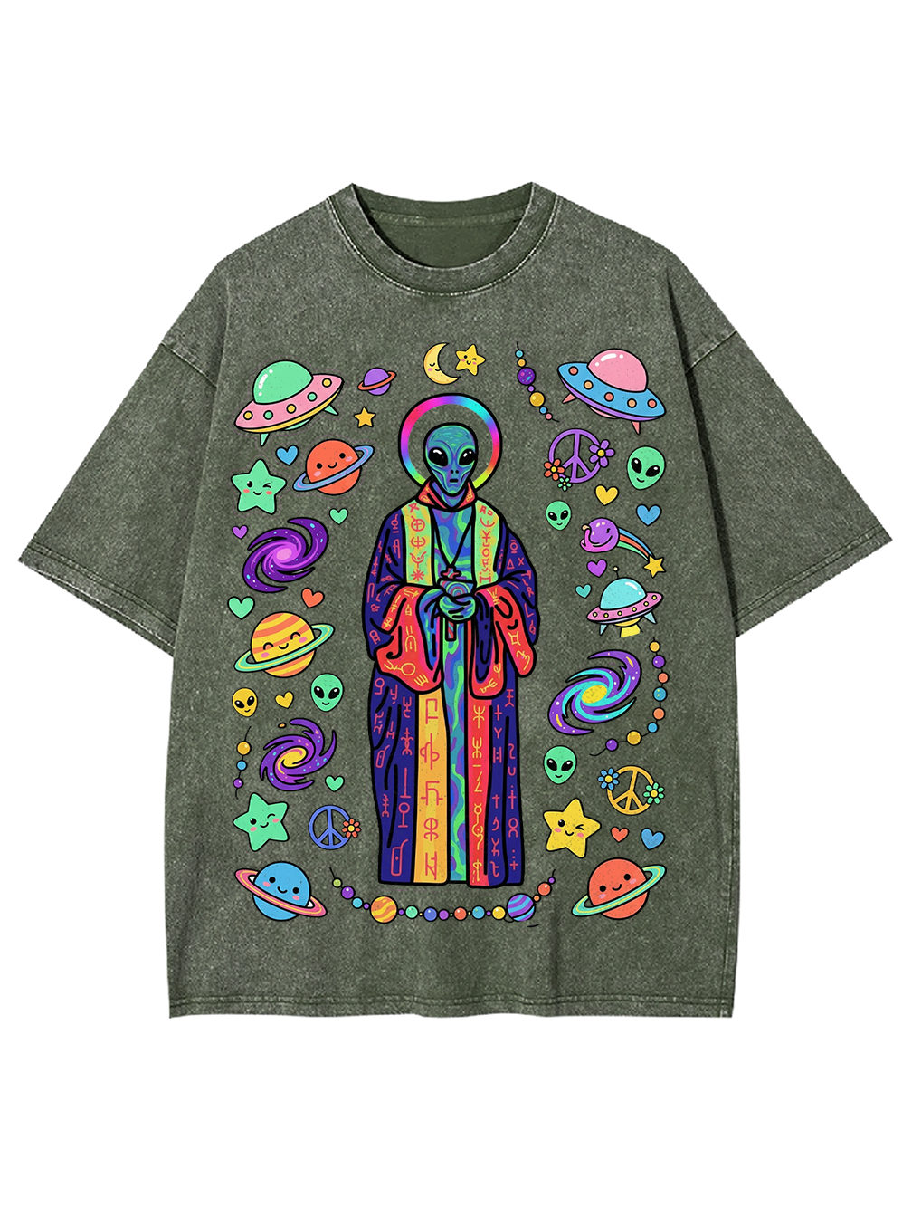 Cosmic Saint Washed Tshirt