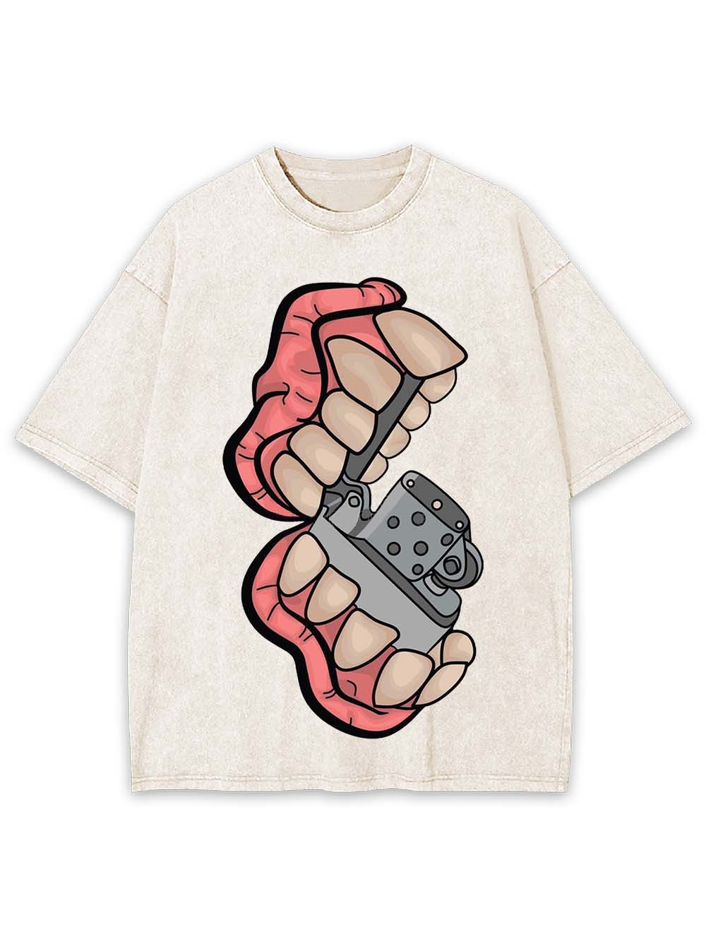 Teeth Lighter Washed Tshirt