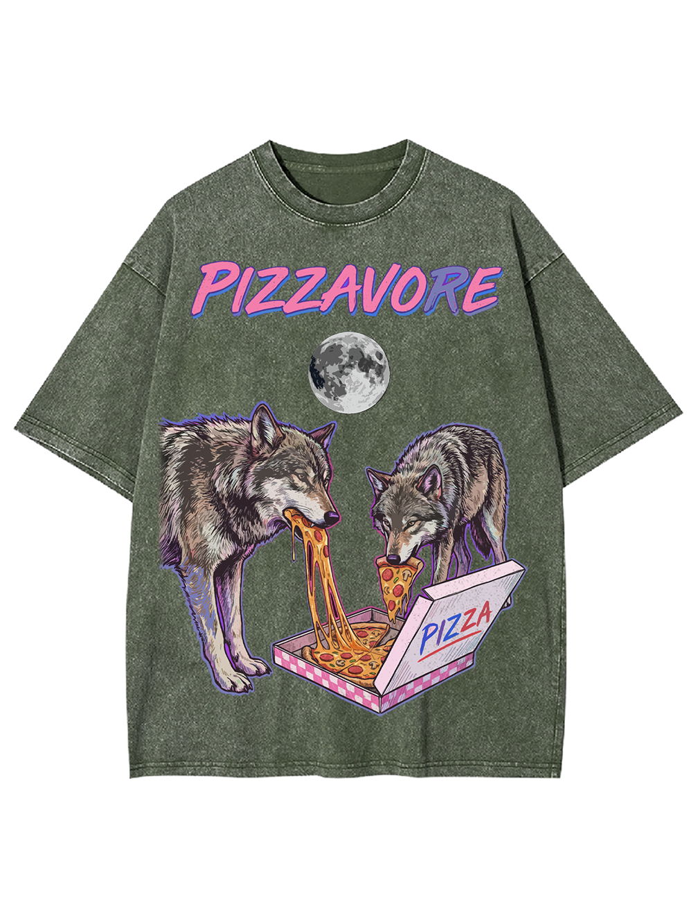 Pizzavore Washed Tshirt