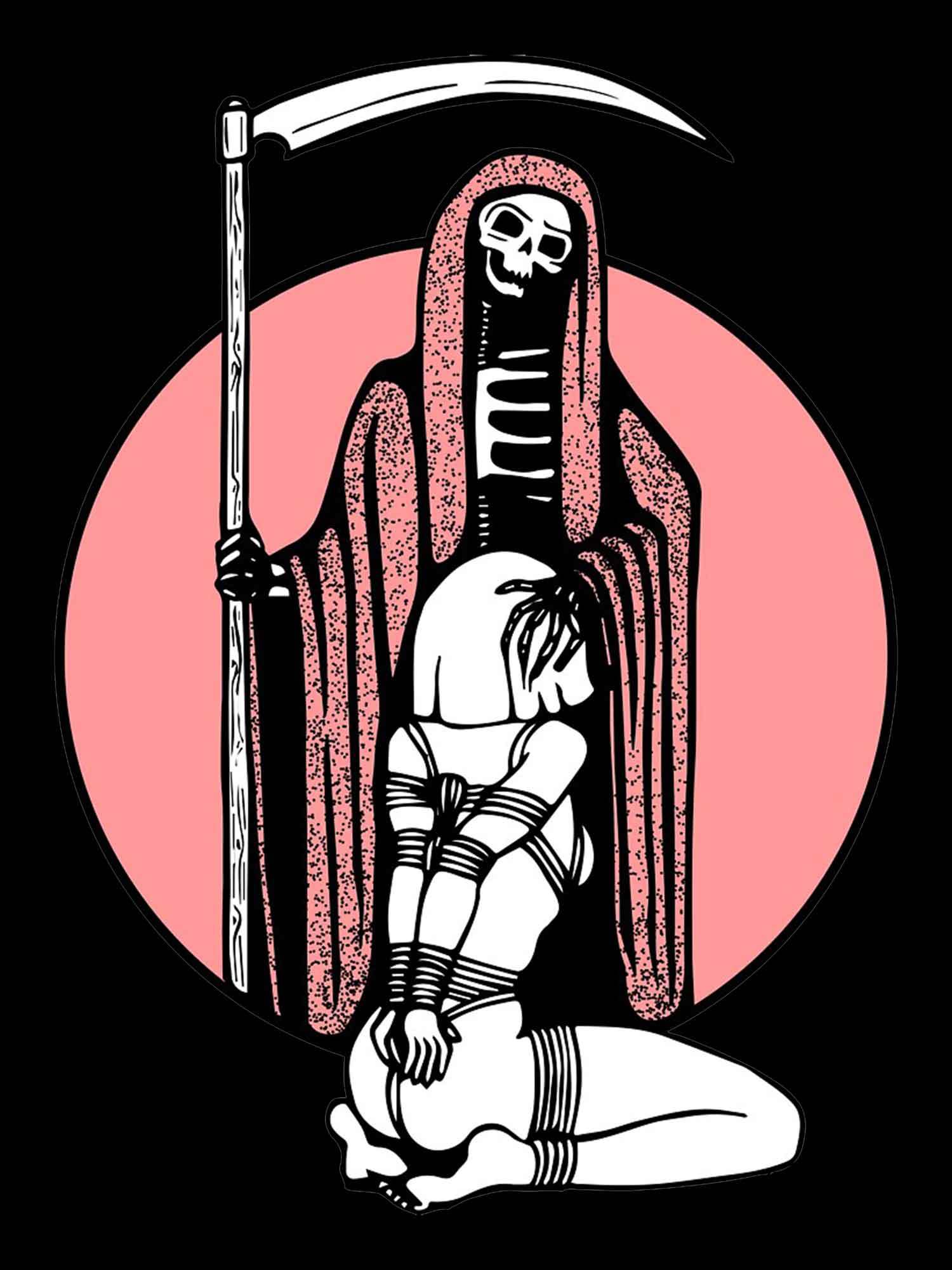 Death And Bound Washed Tshirt