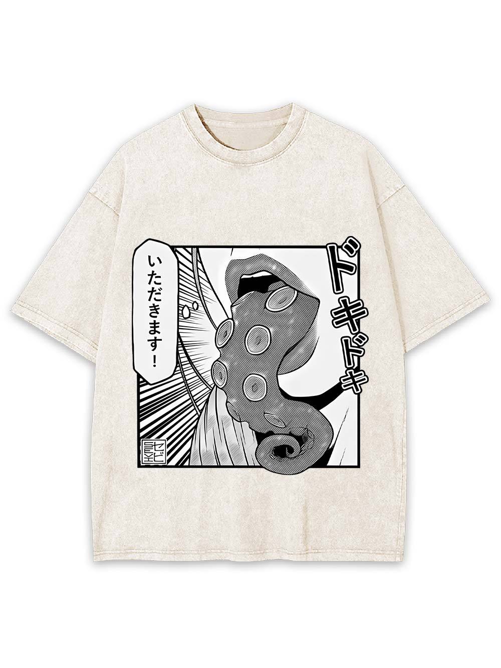 Tentacle Washed Tshirt