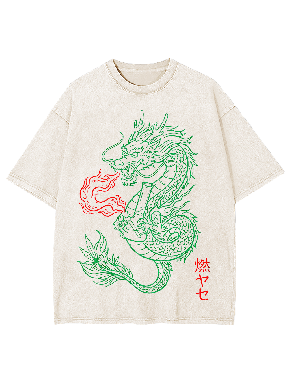 Smoke Dragon Washed Tshirt