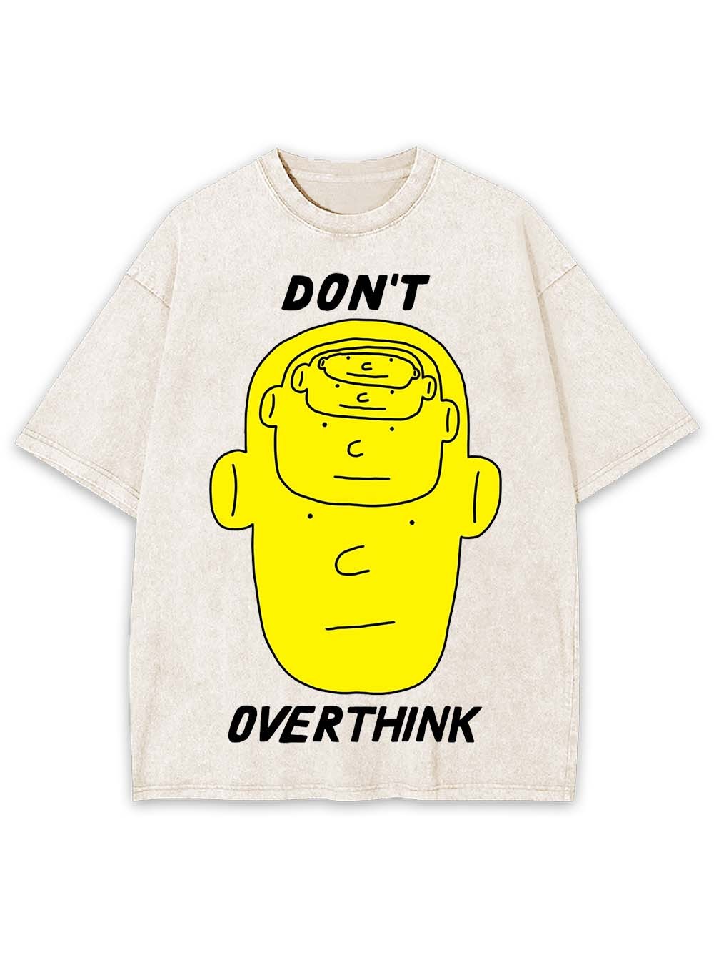 Don't Overthink Washed Tshirt