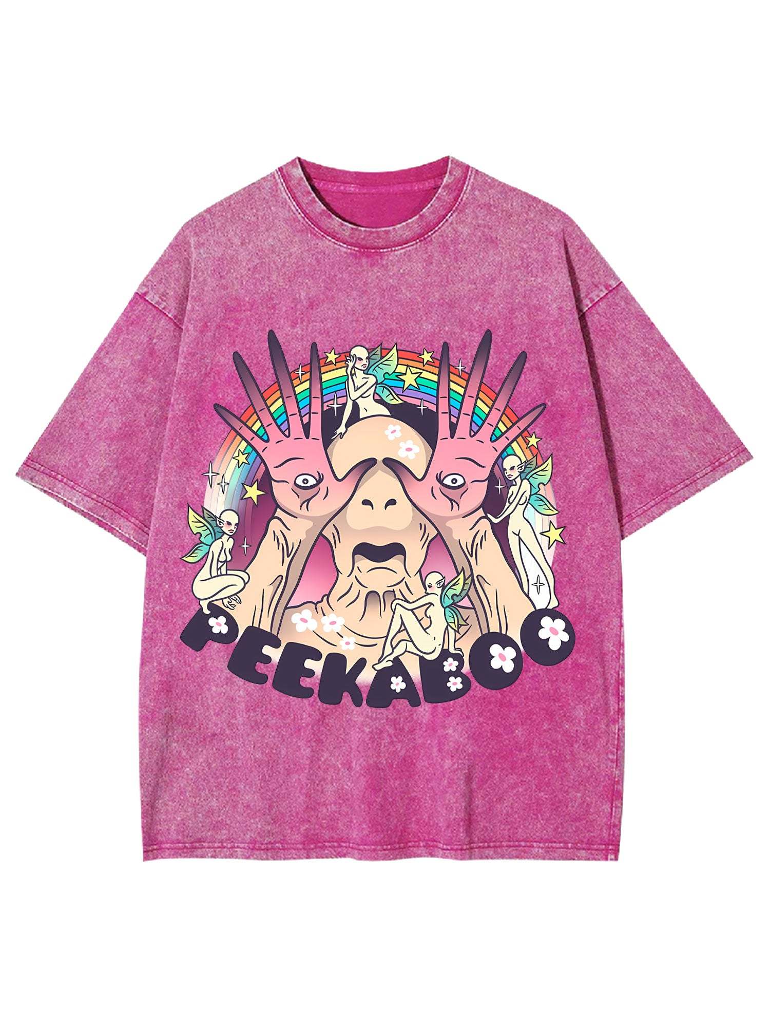 Peekaboo Washed Tshirt