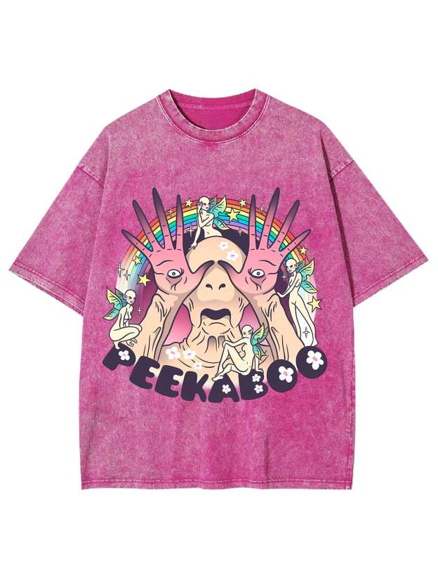 Peekaboo Washed Tshirt