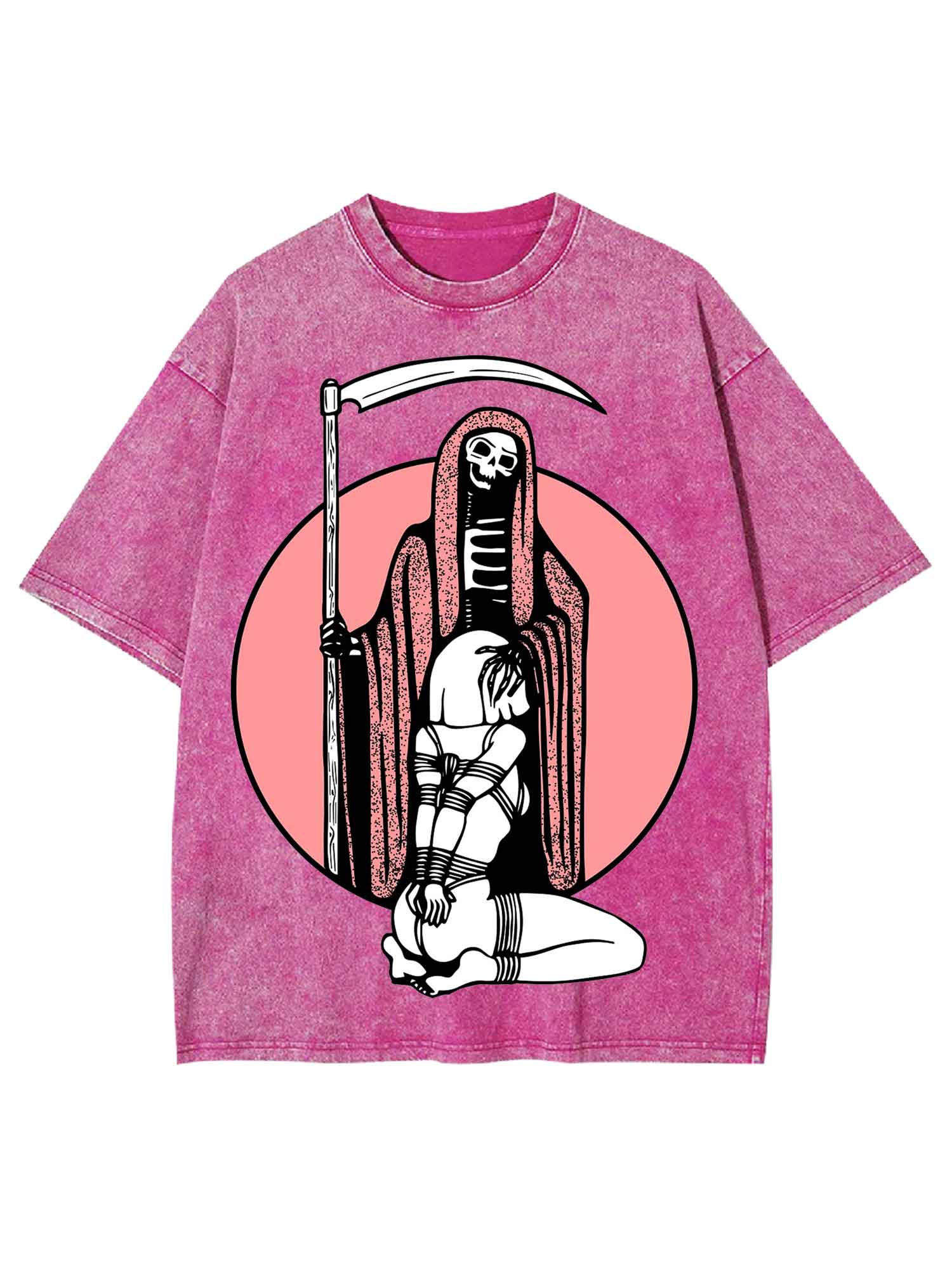 Death And Bound Washed Tshirt