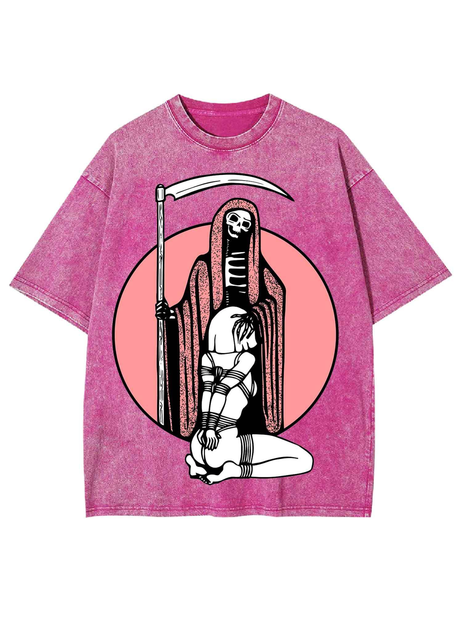 Death And Bound Washed Tshirt