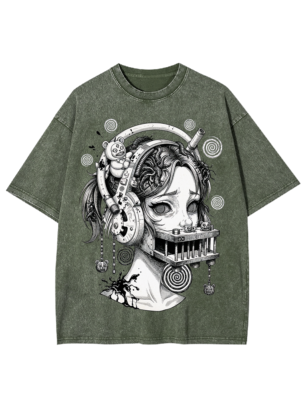 Mute Doll Washed Tshirt