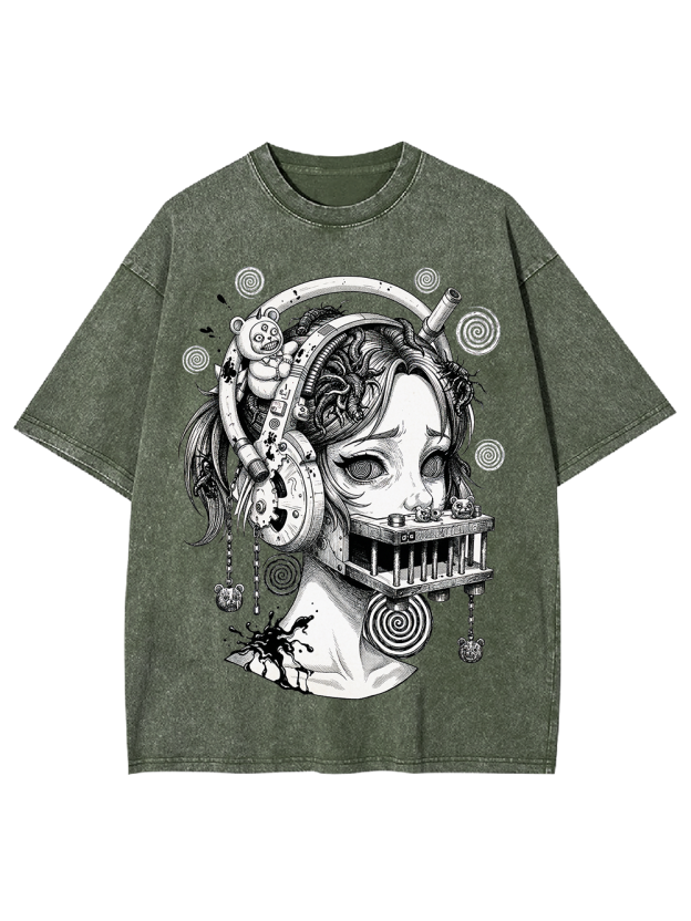 Mute Doll Washed Tshirt