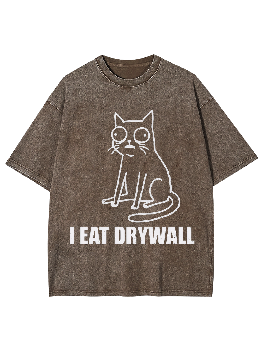I EAT DRYWALL Washed Tshirt