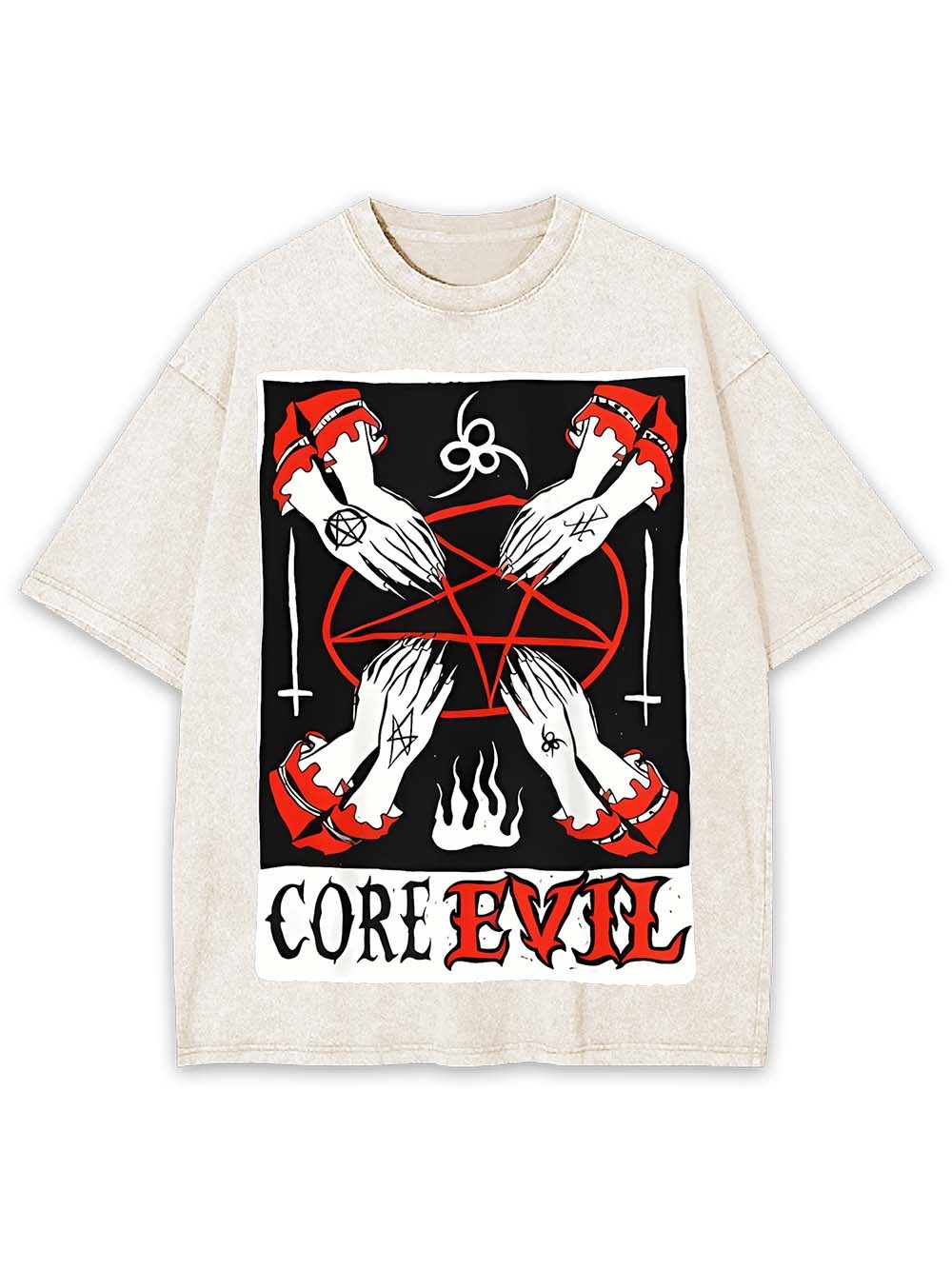 Core Evil Washed Tshirt