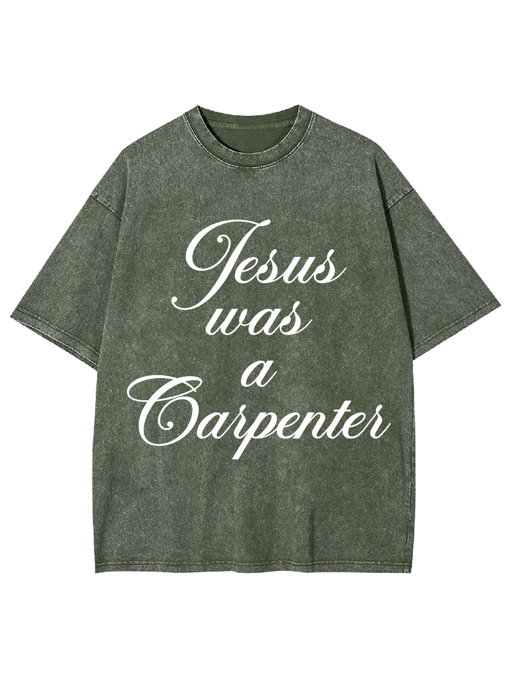 Jesus was a Carpenter Washed Tshirt