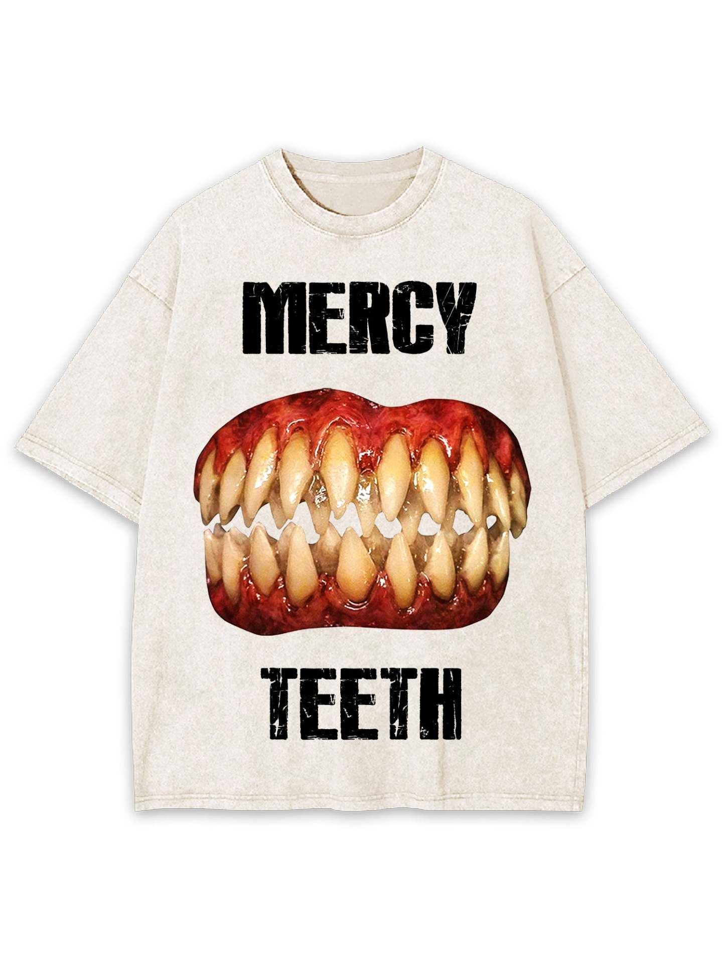 Mercy Teeth Washed Tshirt