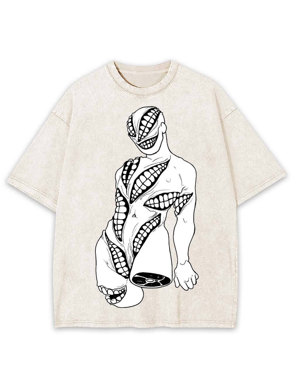 Toothed Entity Washed Tshirt