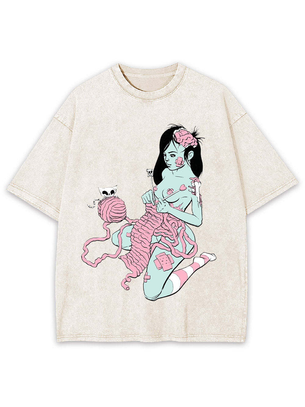 Knitting The Unraveled Self Washed Tshirt