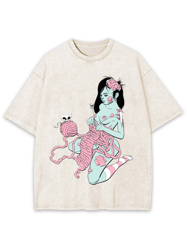 Knitting The Unraveled Self Washed Tshirt