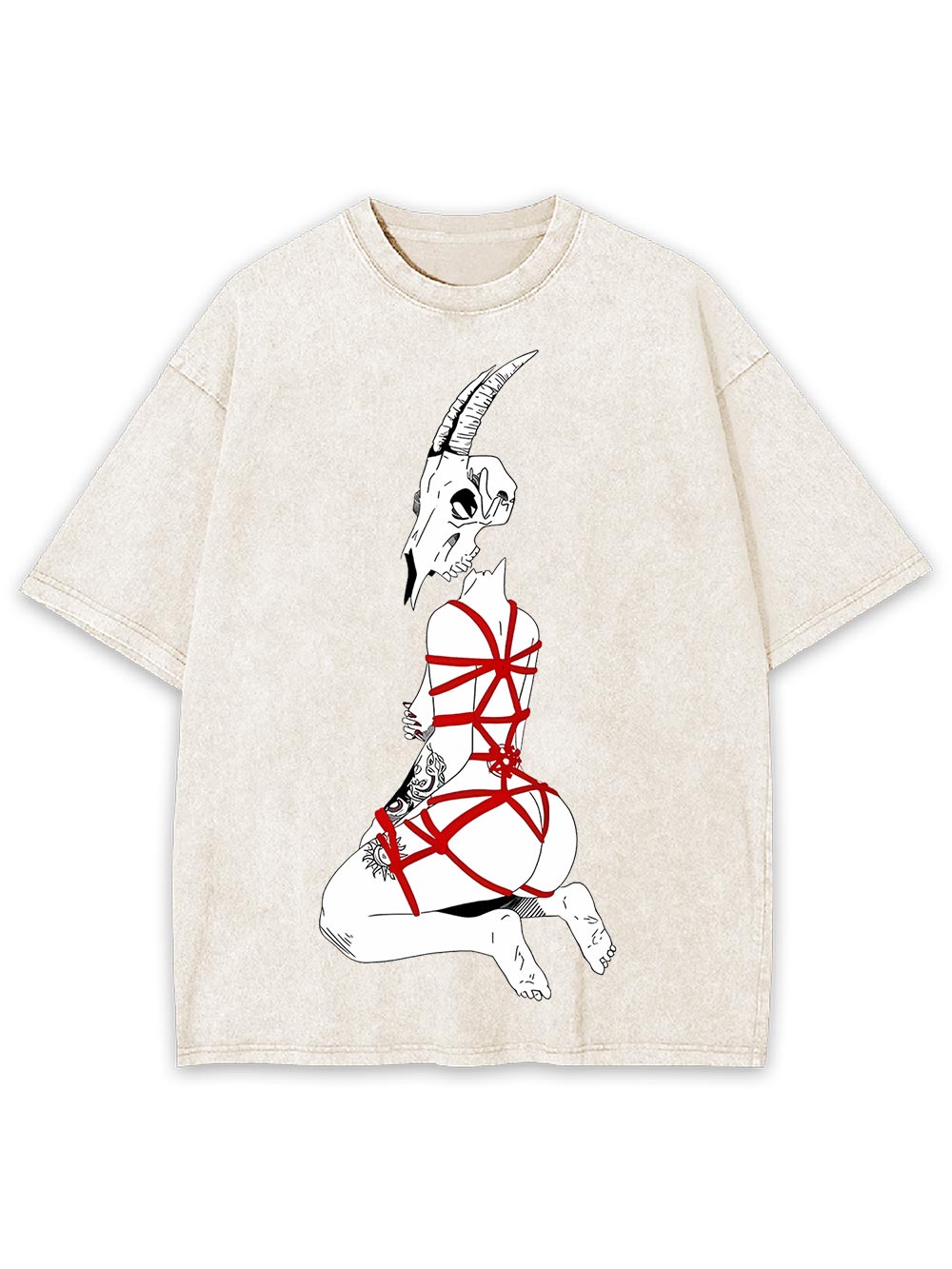 Goat-Headed Mystique Washed Tshirt