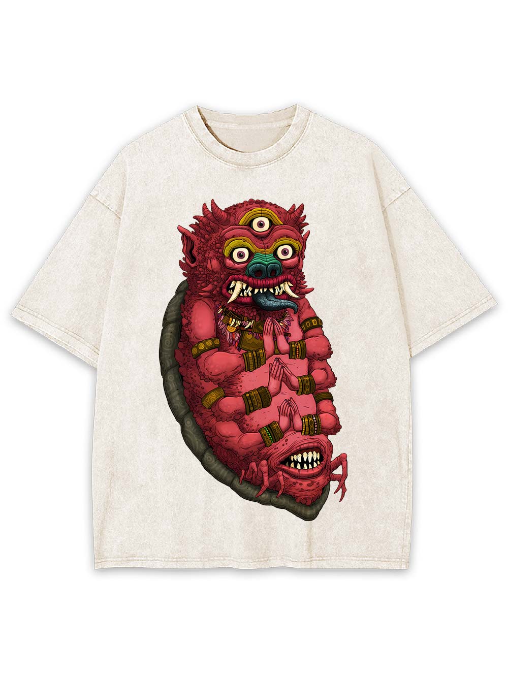 THREE-EYED BEHEMOTH WASHED TSHIRT