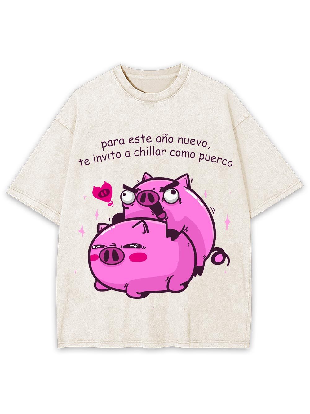 I Invite You To Squeal Like A Pig Washed Tshirt