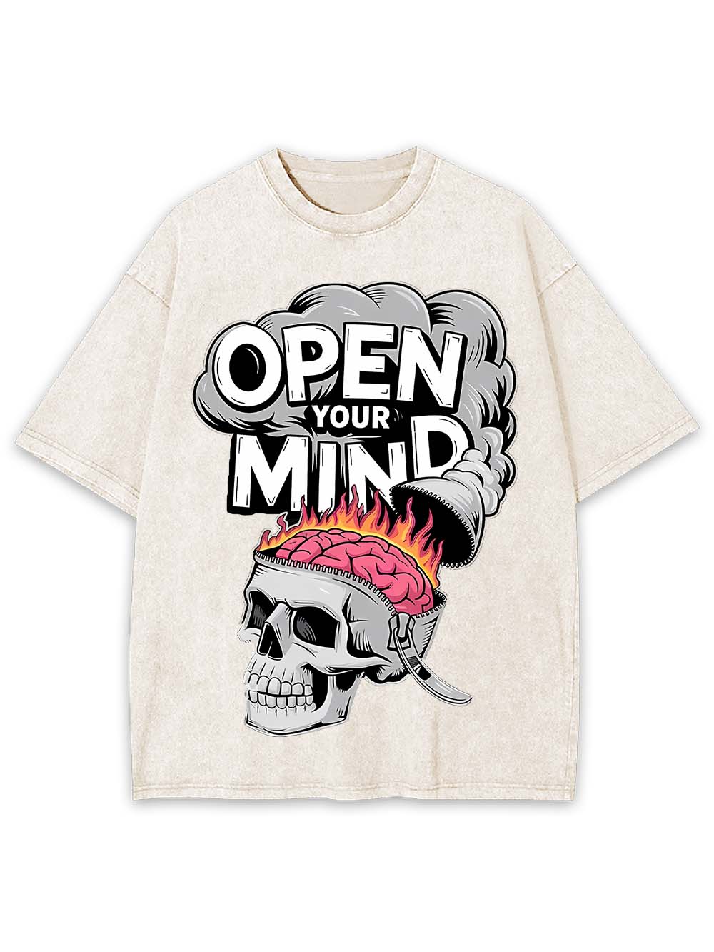 OPEN YOUR MIND WASHED TSHIRT