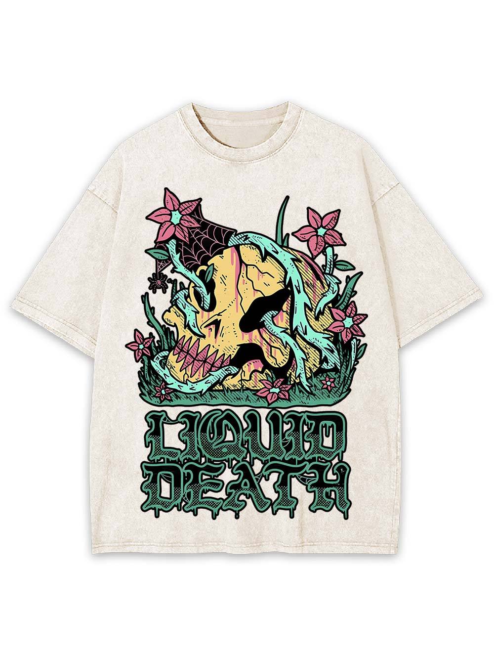 Liquid Death Washed Tshirt