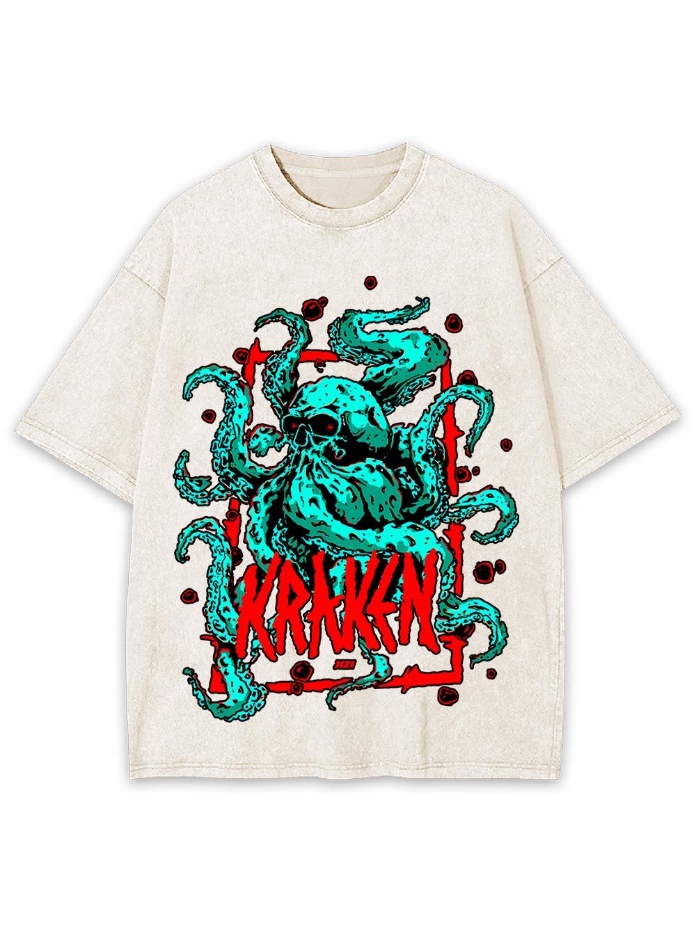 Kraken Washed Tshirt