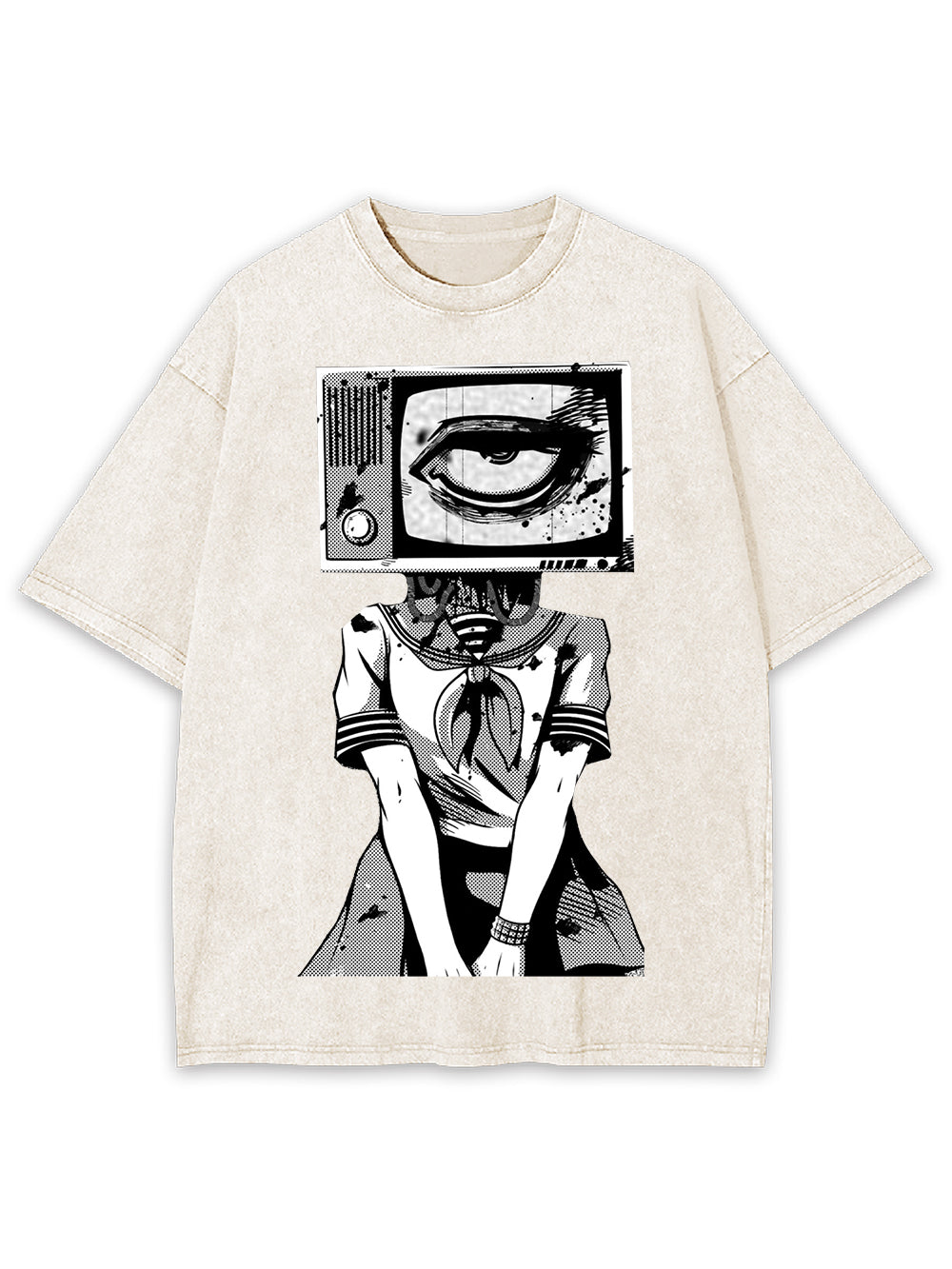 Eye On Screen Washed Tshirt