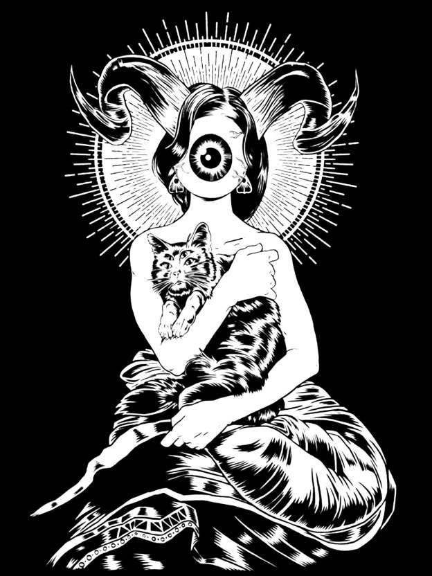 A One Eyed Woman Washed Tshirt