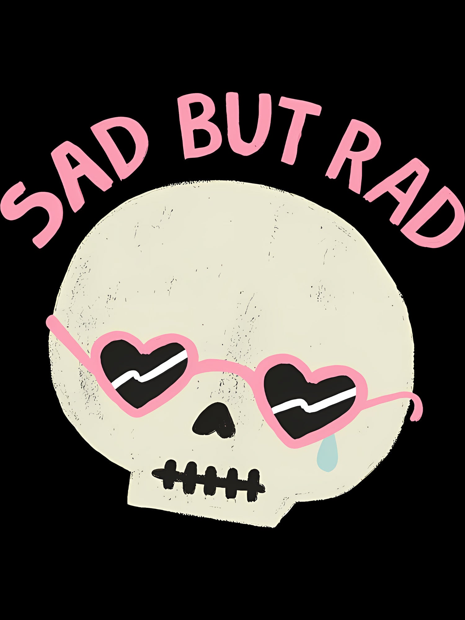 Sad But Rad Washed Tshirt