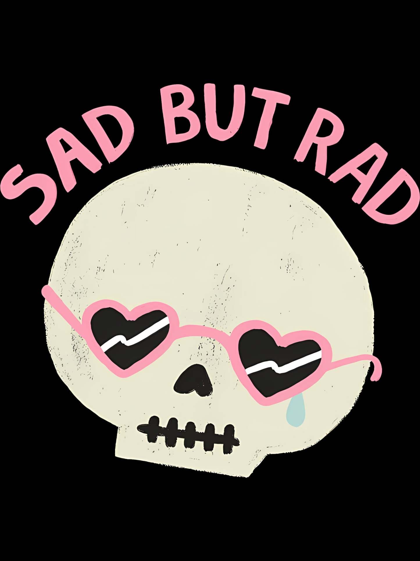 Sad But Rad Washed Tshirt