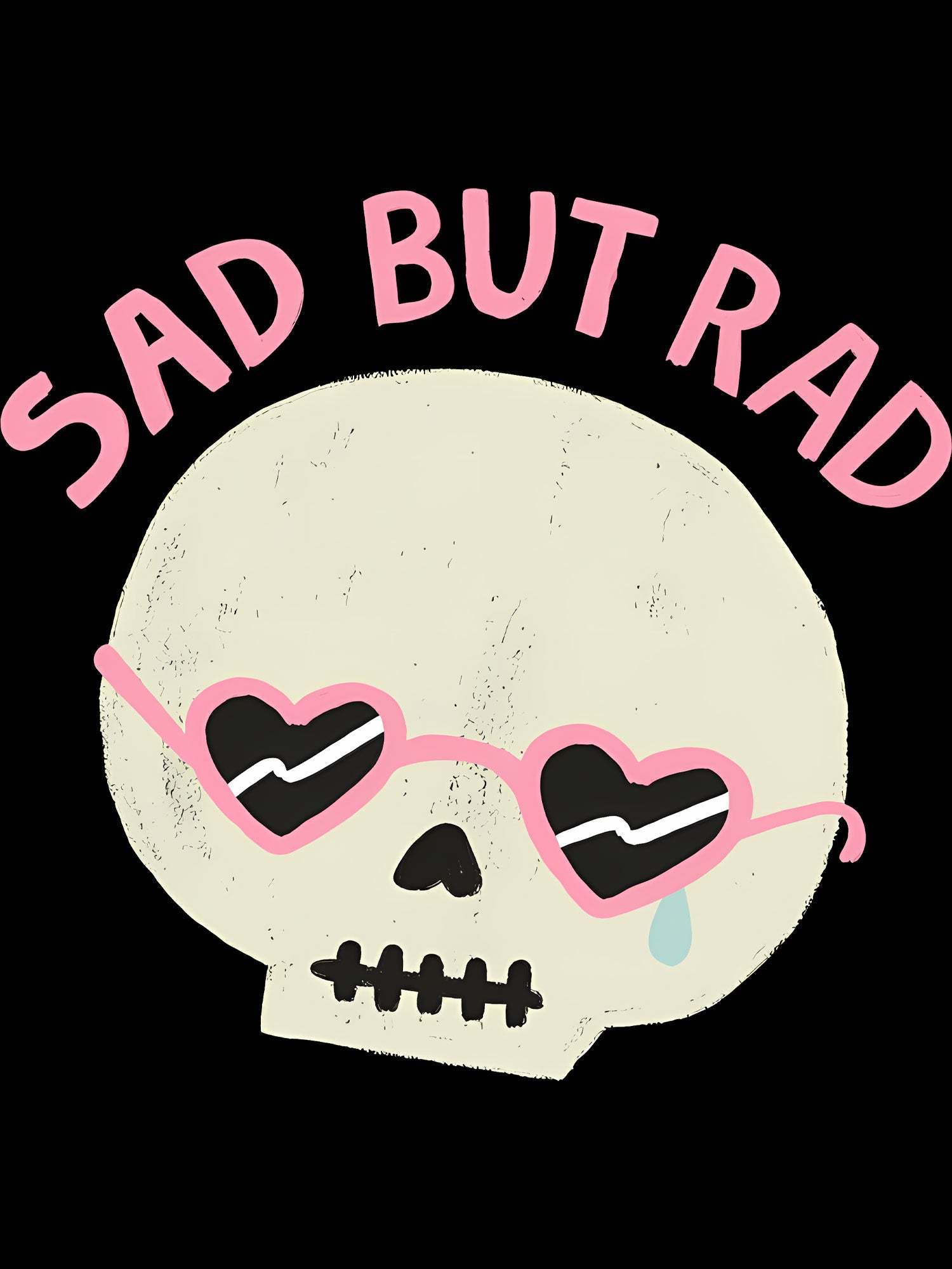 Sad But Rad Washed Tshirt