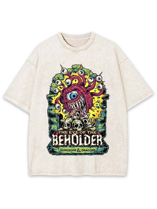 THE EYE OF THE BEHOLDER WASHED TSHIRT