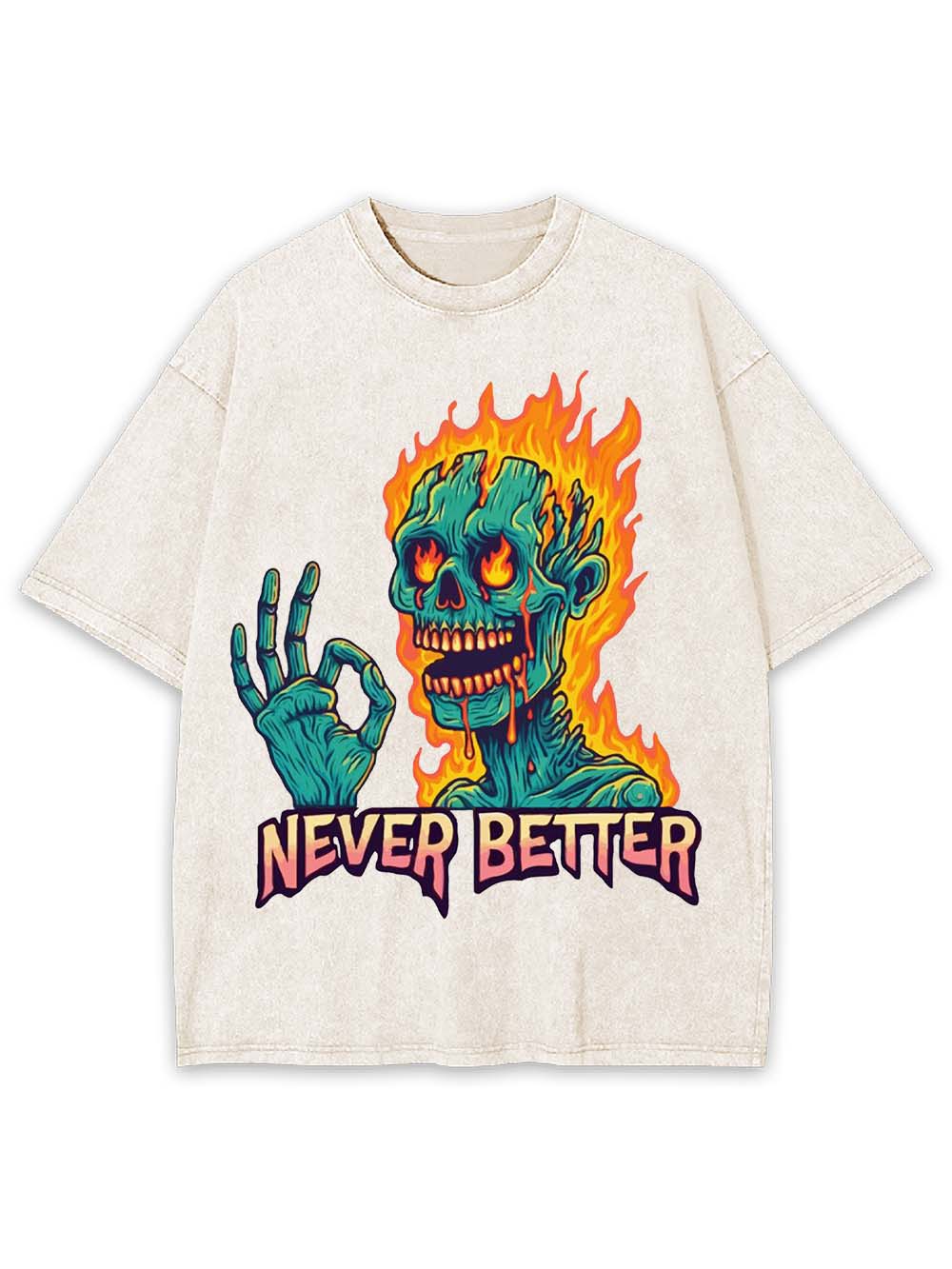 Never Better Washed Tshirt