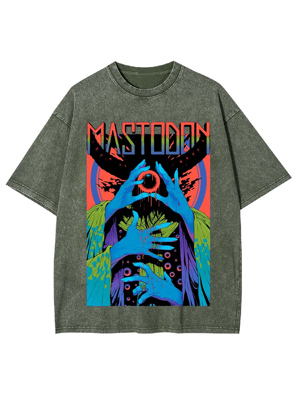 Cosmic Ritual Washed Tshirt Washed Tshirt