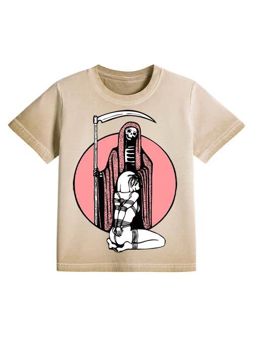 Death And Bound Washed Slim Tshirt