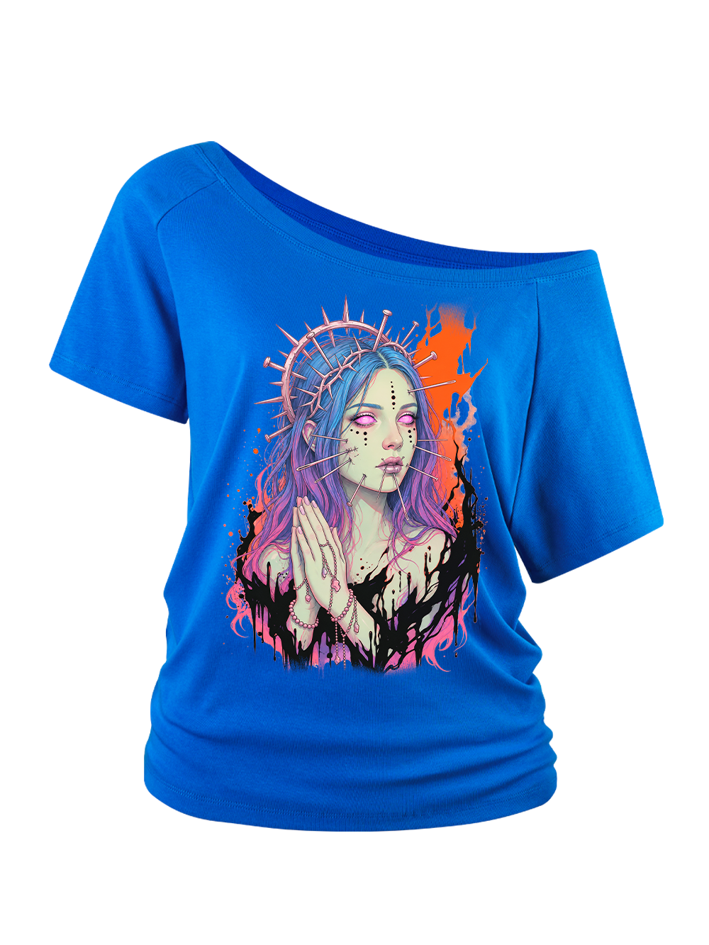 THORN MADONNA OFF SHOULDER TSHIRT