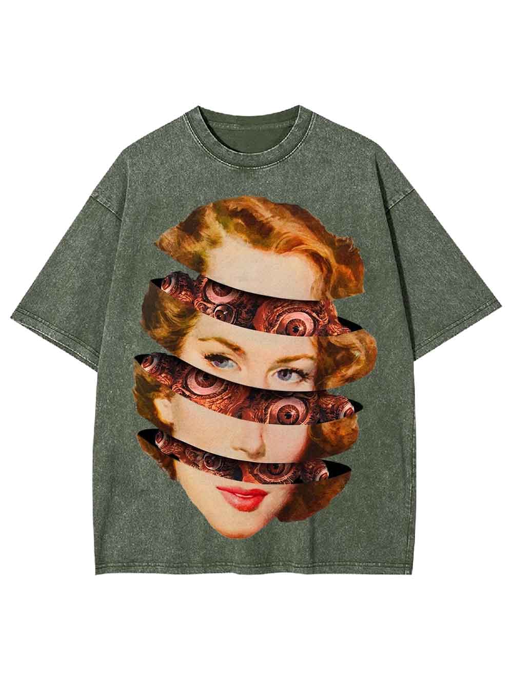 Mechanical Layers Washed Tshirt