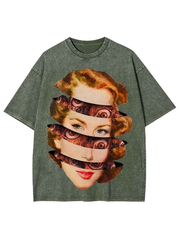 Mechanical Layers Washed Tshirt