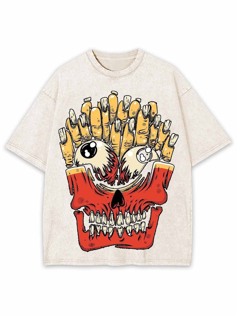Finger Fries Washed Tshirt