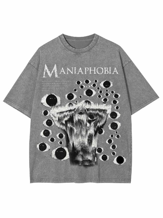 Maniaphobia Washed Tshirt