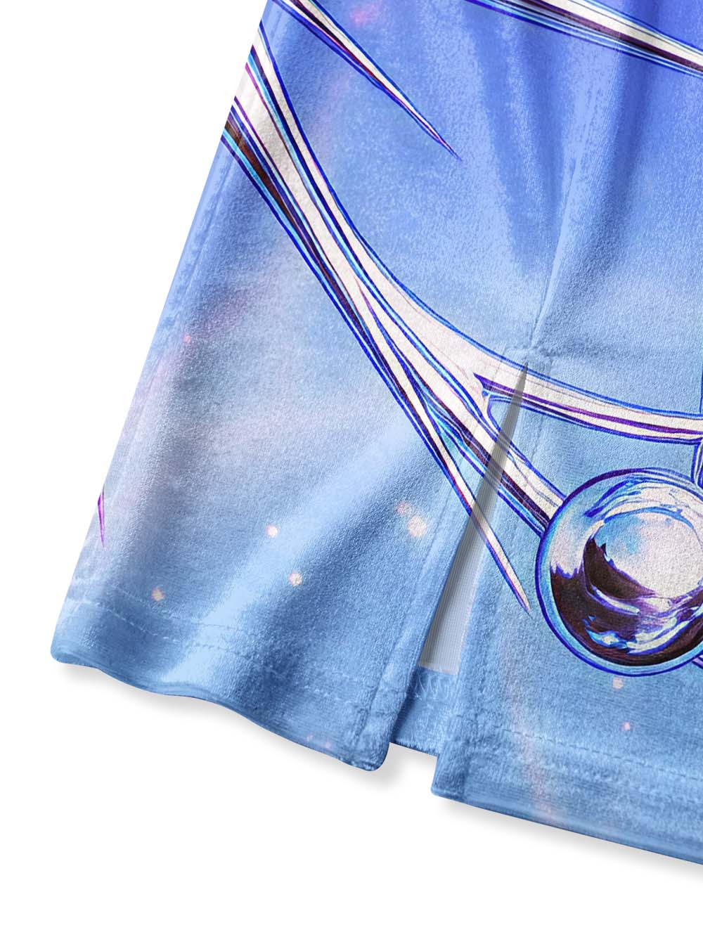 CYBER COSMOS QIPAO MINI DRESS