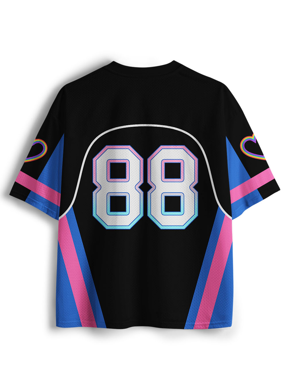 EVEN MY SPINE ISN'T STRAIGHT MESH JERSEY