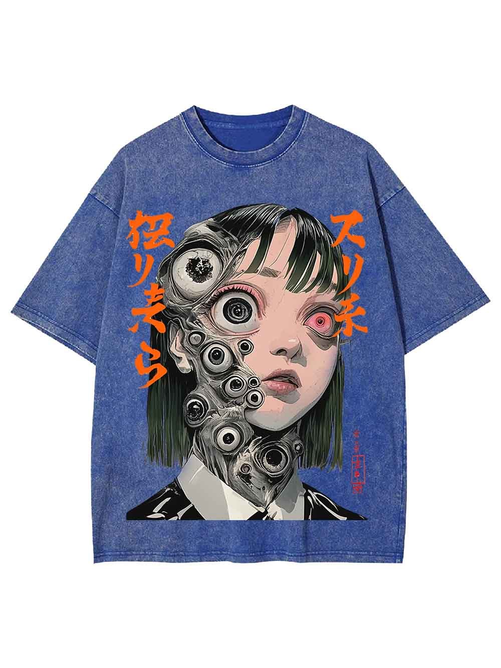 DISTORTED PERCEPTION WASHED TSHIRT