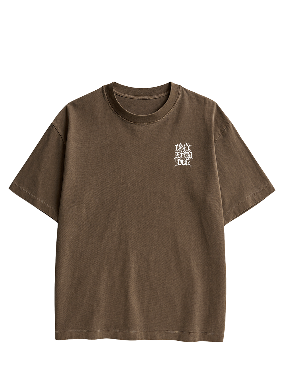 CAN I PET THAT DOG DOUBLE SIDED PRINT WASHED TSHIRT