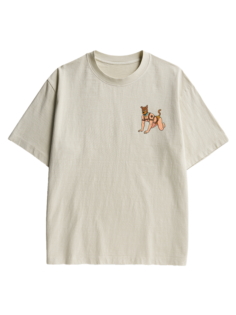 HUMAN PUP PLAY AAA BACKPRINT TSHIRT