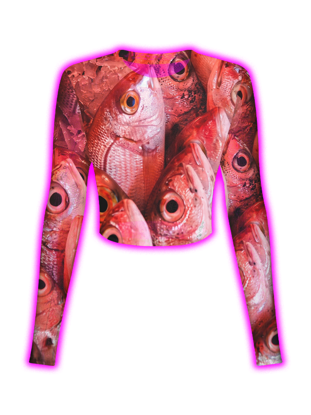 RAW FISH MESH TOP