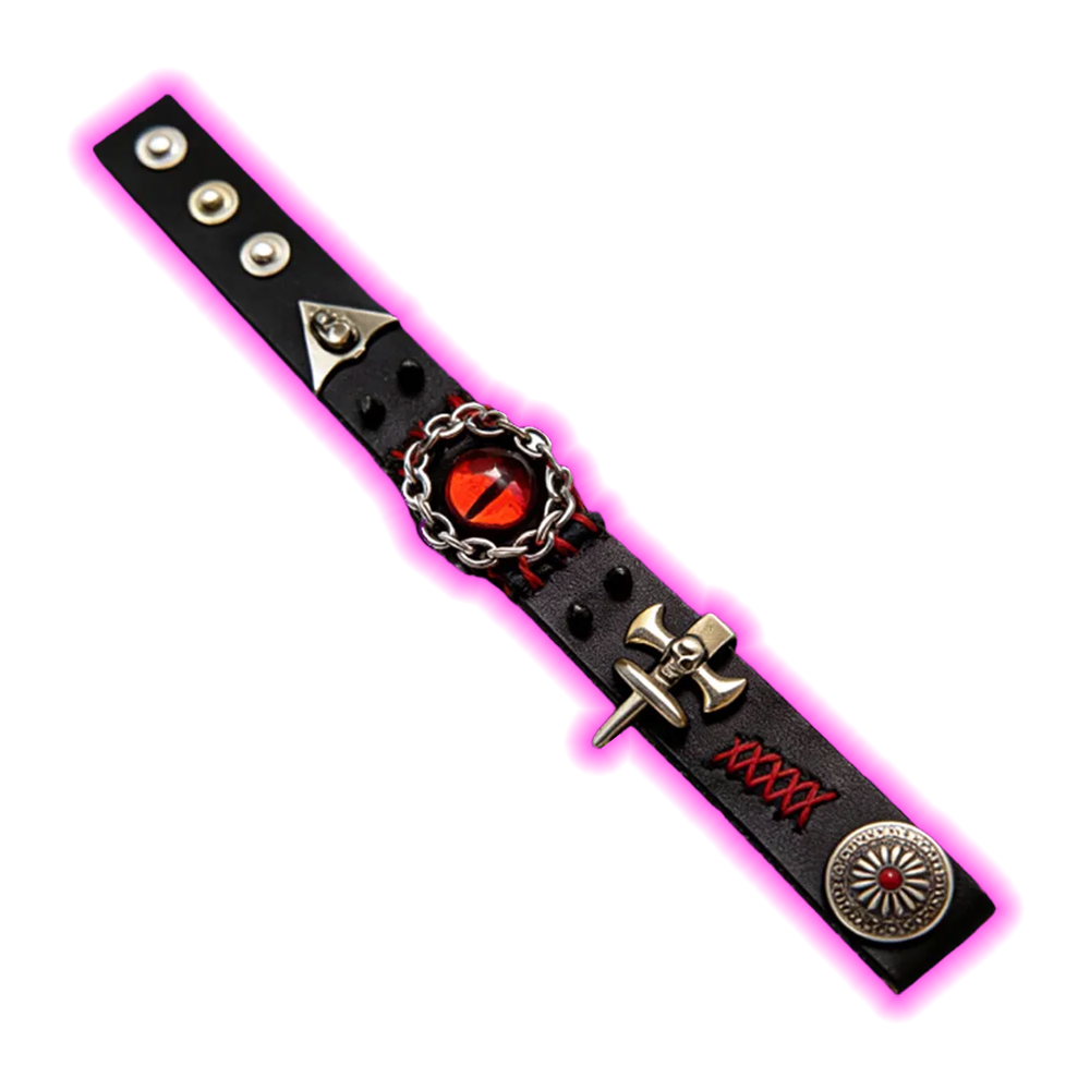 Gothic Blood Chain CLO Bracelet