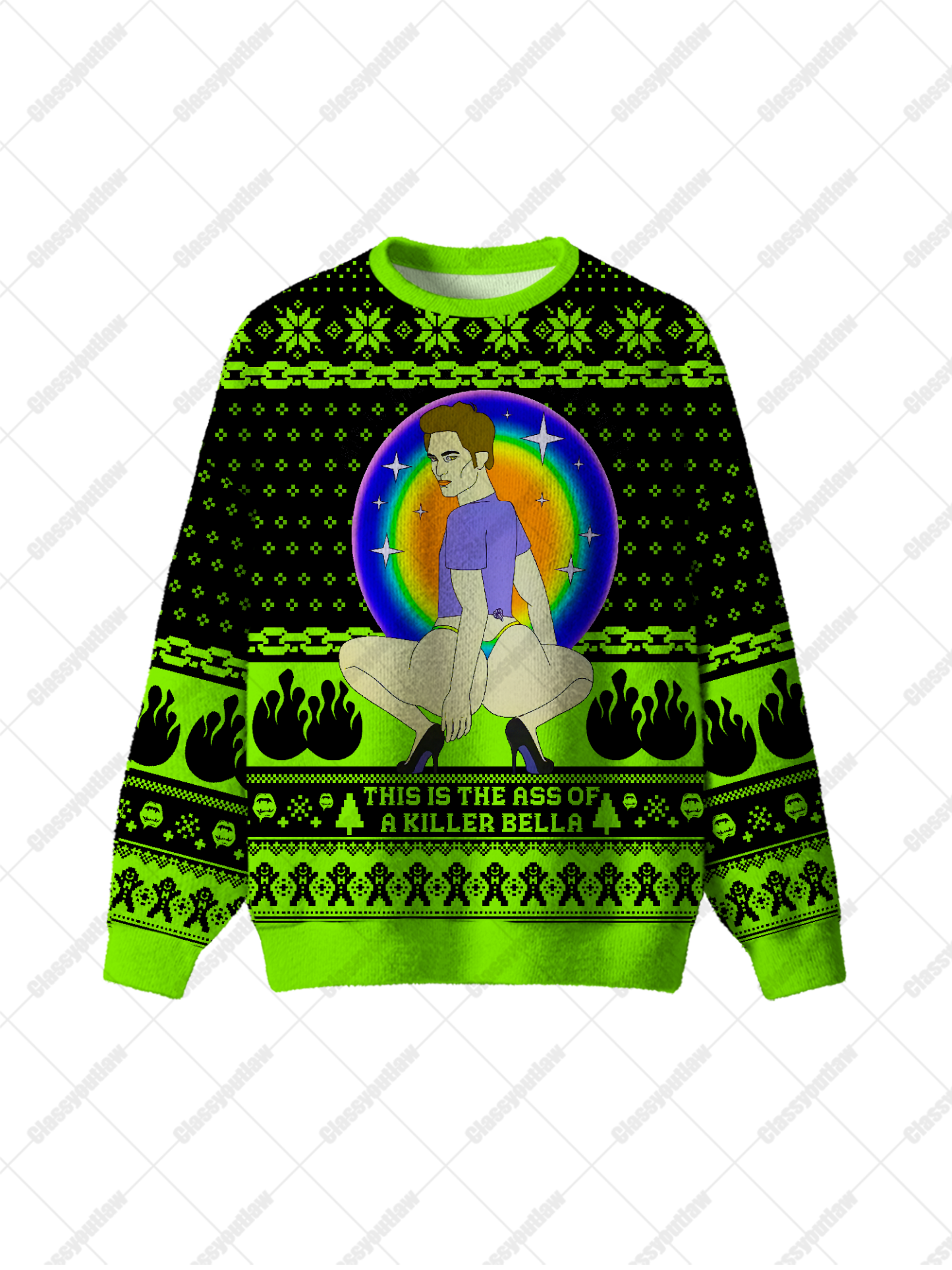 Killer Bella  UGLY CHRISTMAS SWEATSHIRT